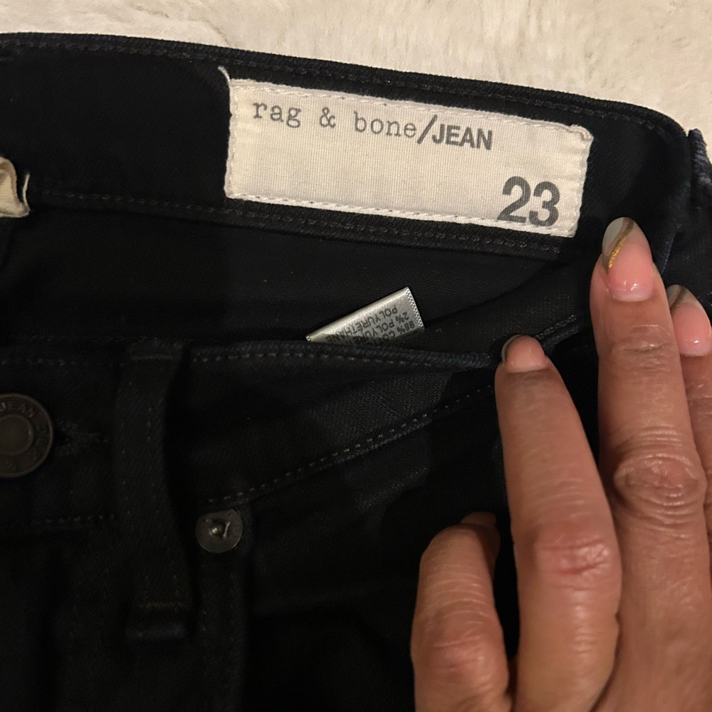 Rag & Bone Women's Tall Skinny Dark Jeans